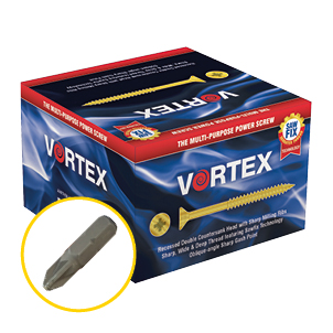 Vortex Multi Purpose Power Screws (200 pack) - 35x4mm